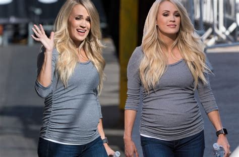 American Upbeat Carrie Underwood Is Officially A Soccer Mom