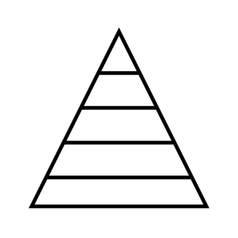 Icona Della Piramide Grafico Linea Nera 495299 Arte Vettoriale A Vecteezy