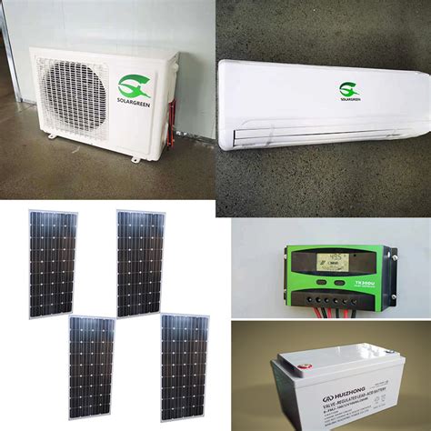 100 Off Grid Home Solar Ac 9000btu 24000btu Dc48v Solar Air