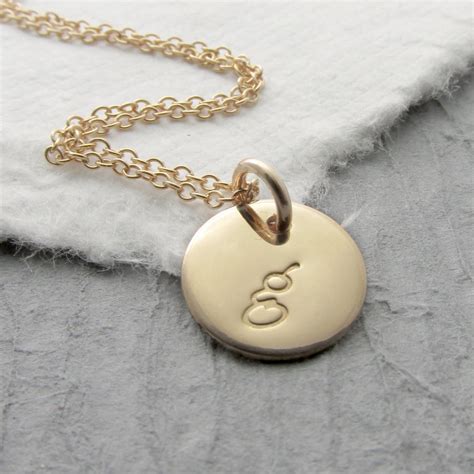 14k Solid Gold Necklace Solid Gold Personalized Necklace Gold