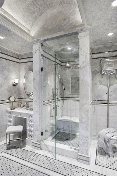 Suzie Artsaics Tiles And Stone Gorgeous Marble Cave Like Bathroom With