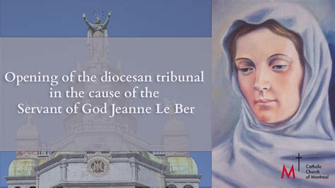 Opening Of The Diocesan Tribunal In The Cause Of The Servant Of God