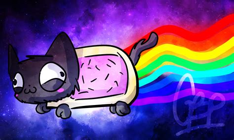 Nyan Cat By Scourgetiny On Deviantart