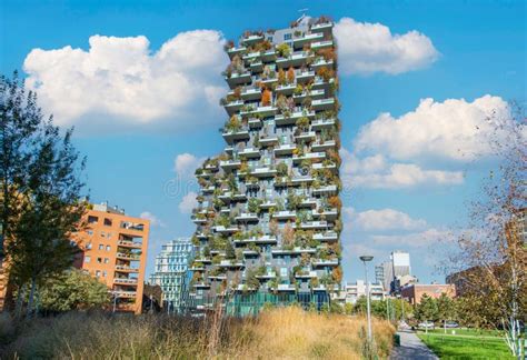 The Vertical Forest Milan Italy Editorial Photo Image Of Milan