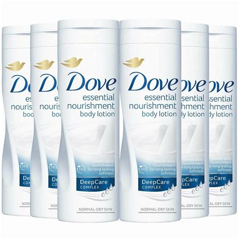 Dove Deepcare Complex Essential Nourishment Body Lotion 250ml X6 In