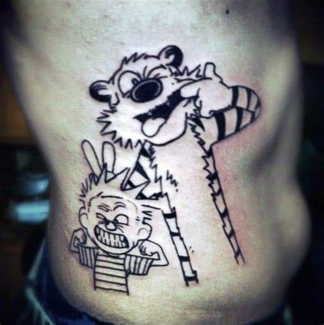 70 Calvin And Hobbes Tattoo Designs For Men 2024 Guide Calvin And