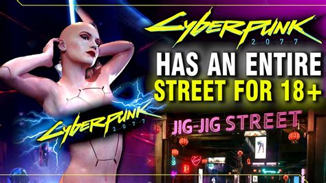 Cyberpunk 2077 Has An Entire Street Dedicated To Sexual Content YouTube