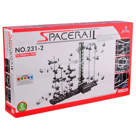 New Roller Coaster Level 2 Space Rail Funny Building Kit Toys Diy