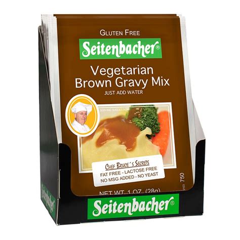 Cutting down on saturated fat is great way to lower your cholesterol and look after you heart. Gluten Free Vegetarian Brown Gravy Mix - 1 Package | Foods ...