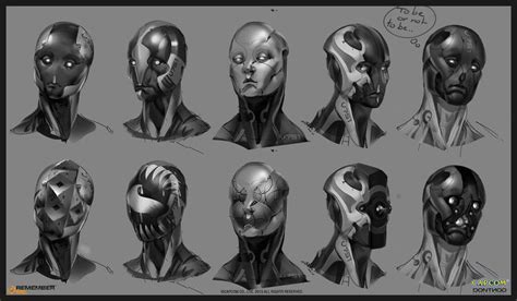 Remember Me Valet Research Fred Augis Concept Art Characters