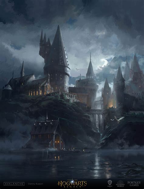 Hogwarts Castle Art Hogwarts Legacy Art Gallery