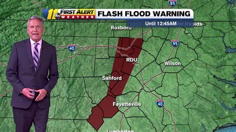 Flash Flood Warnings In Place As Storms Move Through Abc11 Raleigh Durham