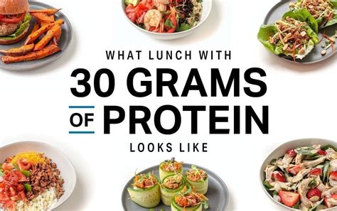Daily protein requirements are expressed in grams, either per kilogram of body weight (g/kg) or per how much protein you need depends on several factors, such as your weight, your goal (weight maintenance. What Lunch With 30 Grams of Protein Looks Like | Weight ...