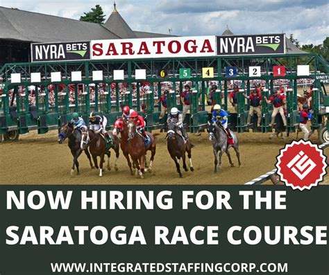 2023 Saratoga Racecourse Job Fairs Integrated Staffing