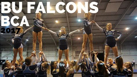 BU FALCONS Performances BCA University Nationals 2017 Cheerleading