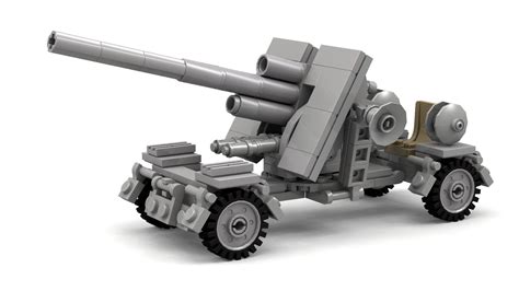 Lego Wwii Mobile Flak 88 Instructions Youtube