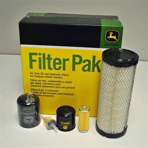 We don't just sell parts. John Deere Compact Utility Tractor Filter Pak - LVA21036