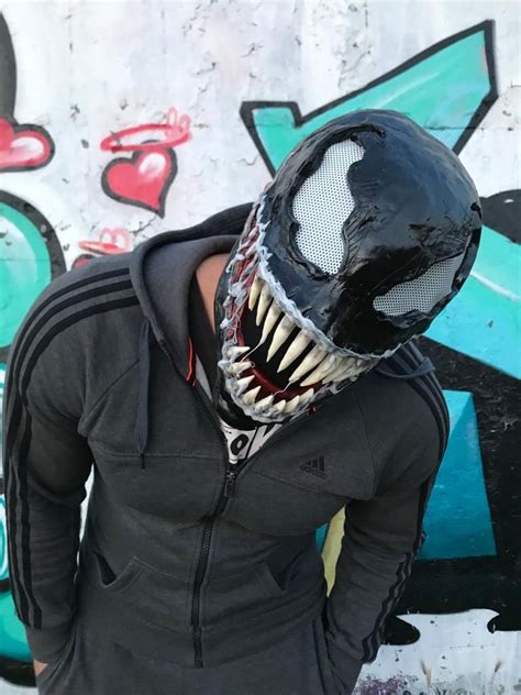 Venom Mask Venom Helmet Venom Cosplay Pokemon Geburtstag Pokemon