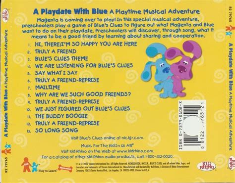 A Playdate With Blue Blues Clues Free Download Borrow And