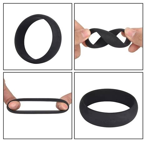 Thick Cock Ring Wide Stretchy Firm Enlarge Penis Erection Sex Enhance Orgasm Usa Ebay