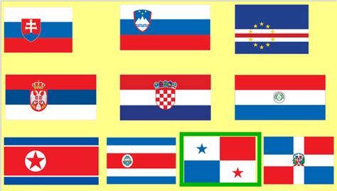 Red White And Blue Flags Of The World With Names Deeper