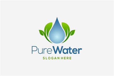 Pure Water Logo By Ar Studio On Creativemarket Wine T Boxes Wine