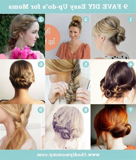 A ponytail has long been in common use of girls because of its so your prom is coming up and you're looking for easy to do it yourself updos? 2021 Popular Easy Do It Yourself Updo Hairstyles for Medium Length Hair