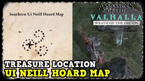 Southern Ui Neill Hoard Map Treasure Location In Ac Valhalla Wrath Of