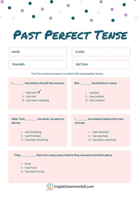 Past Perfect Tense Worksheet Interactive Worksheet Porn Sex Picture