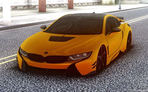 Fh4 convert to gta sa: BMW I8 Yellow para GTA San Andreas
