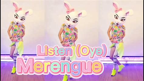 Listen Oye Spanish Version Merengue ZUMBA DANCE ズンバ ダンス HOME