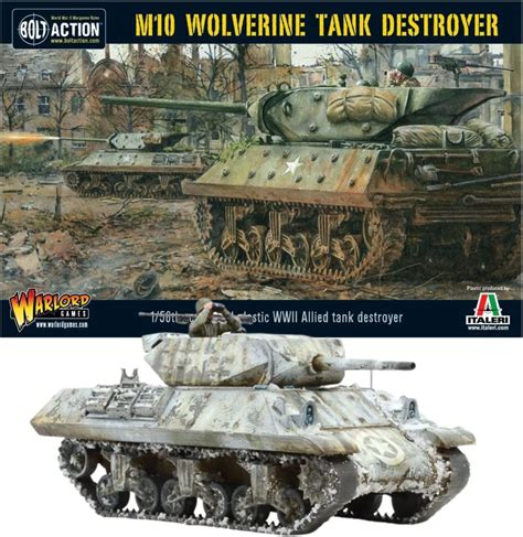 Buy Bolt Action Miniatures Warlord Games M10 Wolverine Tank Destroyer