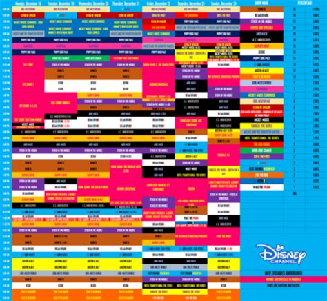 Disney Schedule Thread And Archive Photo
