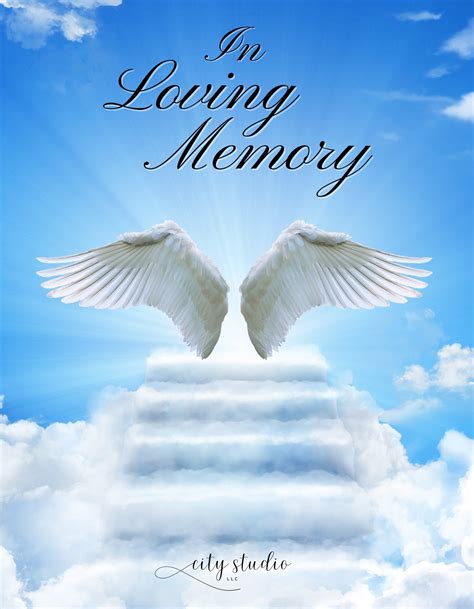 In Loving Memory Loving Memory In Loving Memory Svg Angel Etsy