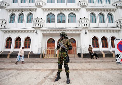 Guarded By Soldiers Defiant Sri Lankan Muslims Pray For Peace The