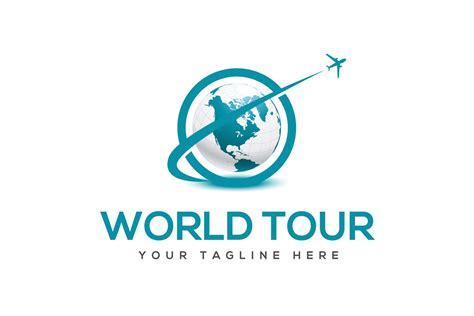 World Tour Travel Company Logo 120733 Logos Design Bundles