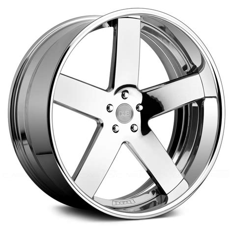 Dub® X 84 Baller 3pc Wheels Chrome Rims