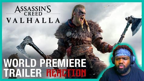 Assassins Creed Valhalla Cinematic Trailer REACTION YouTube