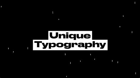 Unique Typography By Typoland Aniom Marketplace