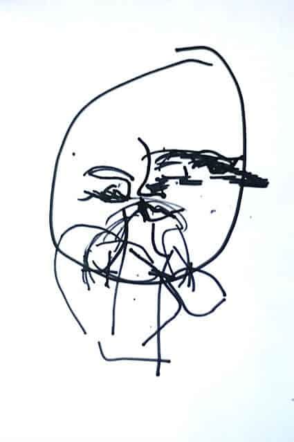 Classroom games and activities for english kids lessons. Blind Contour Drawing