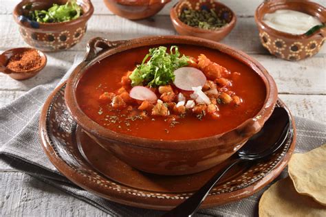 Pozole Rojo De Pollo Recipe Pozole Mexican Food Recipes