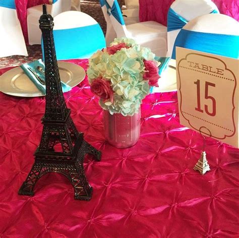 French Parisian Quinceañera Party Ideas Photo 1 Of 14 I Party