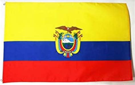 Bandera Ecuador 1 5mx1m E 2 Caras Lanilla Finish Lino Sermat Mercado