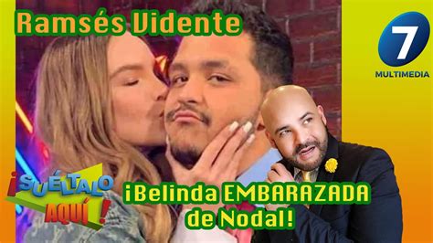 Belinda publicó la fotografía en la que asegura que nunca la habíamos visto así, y efectivamente, la coach de la voz méxico siempre luce con un vientre plano y figura perfecta. Ramsés Vidente ¡Belinda EMBARAZADA de Nodal! / Multimedia ...