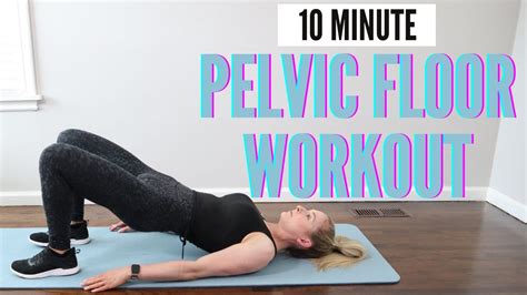 10 Minute Postpartum Pelvic Floor Workout For C Section Moms Youtube