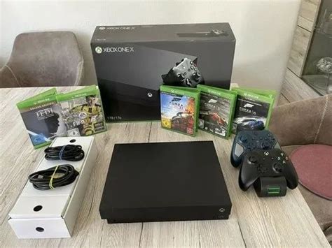 Brand New Xbox One X 1tb With 2 Controller 5 Games Black At Rs 28000