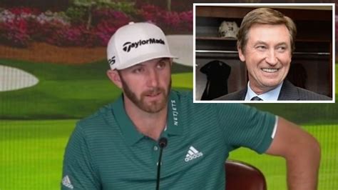 Dustin Johnson Shares What Hes Learned From Wayne Gretzky When It