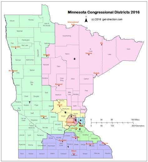 Minnesota Congressional District Map
