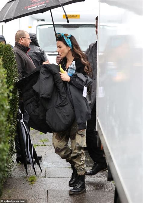 Michelle Keegan Films Brassic In Manchester After Spending Four Months