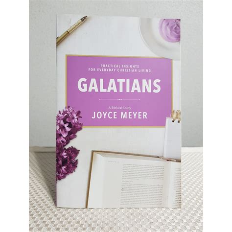Practical Insights For Everyday Christian Living Galatians By Joyce